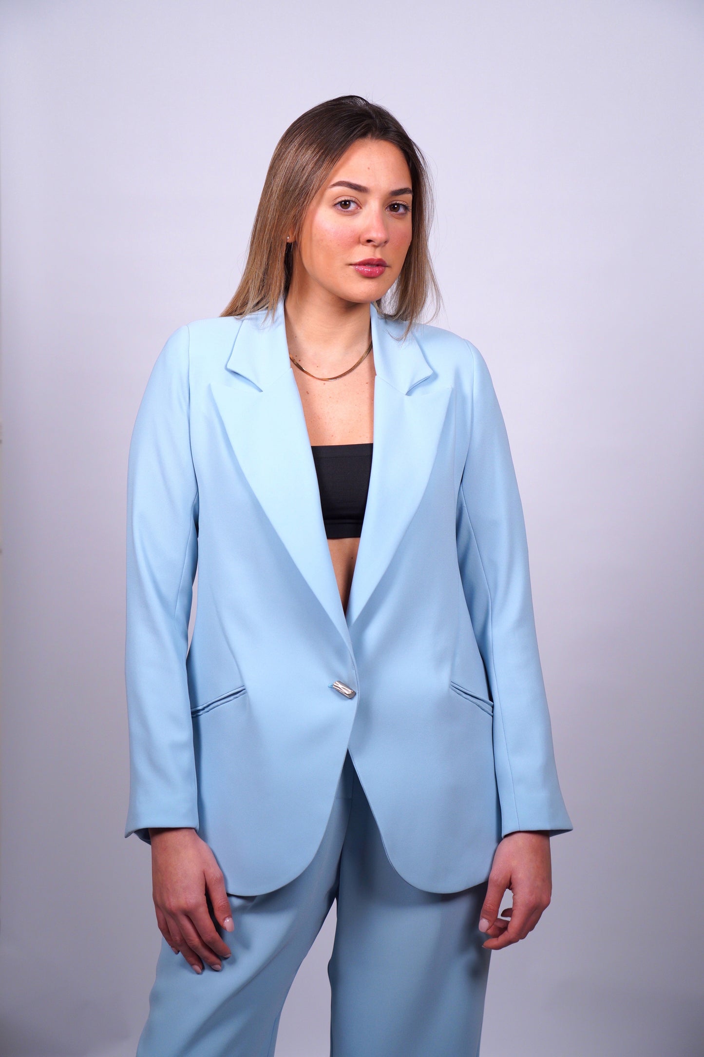 The Wave Blazer in Blue