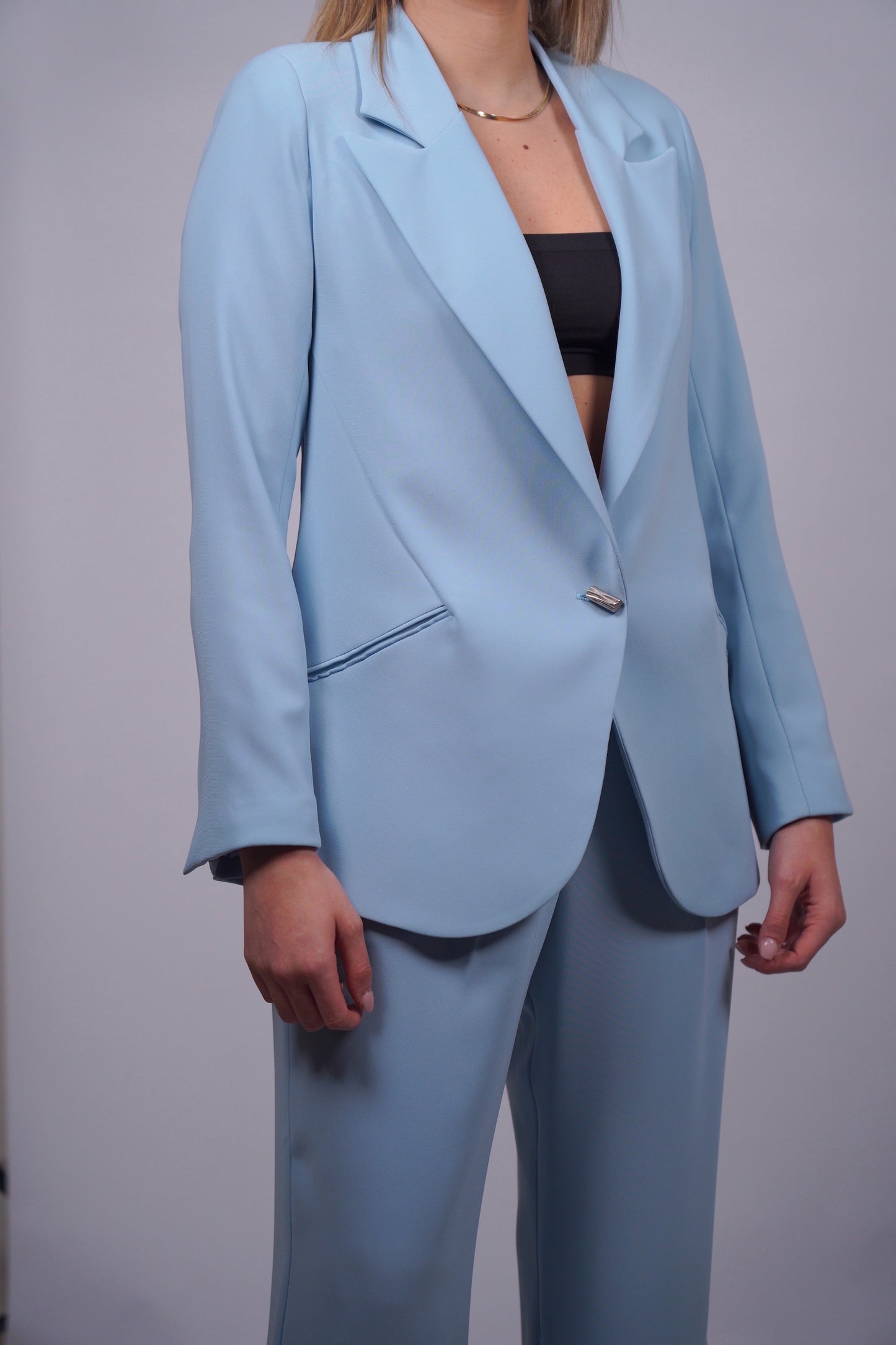 The Wave Blazer in Blue