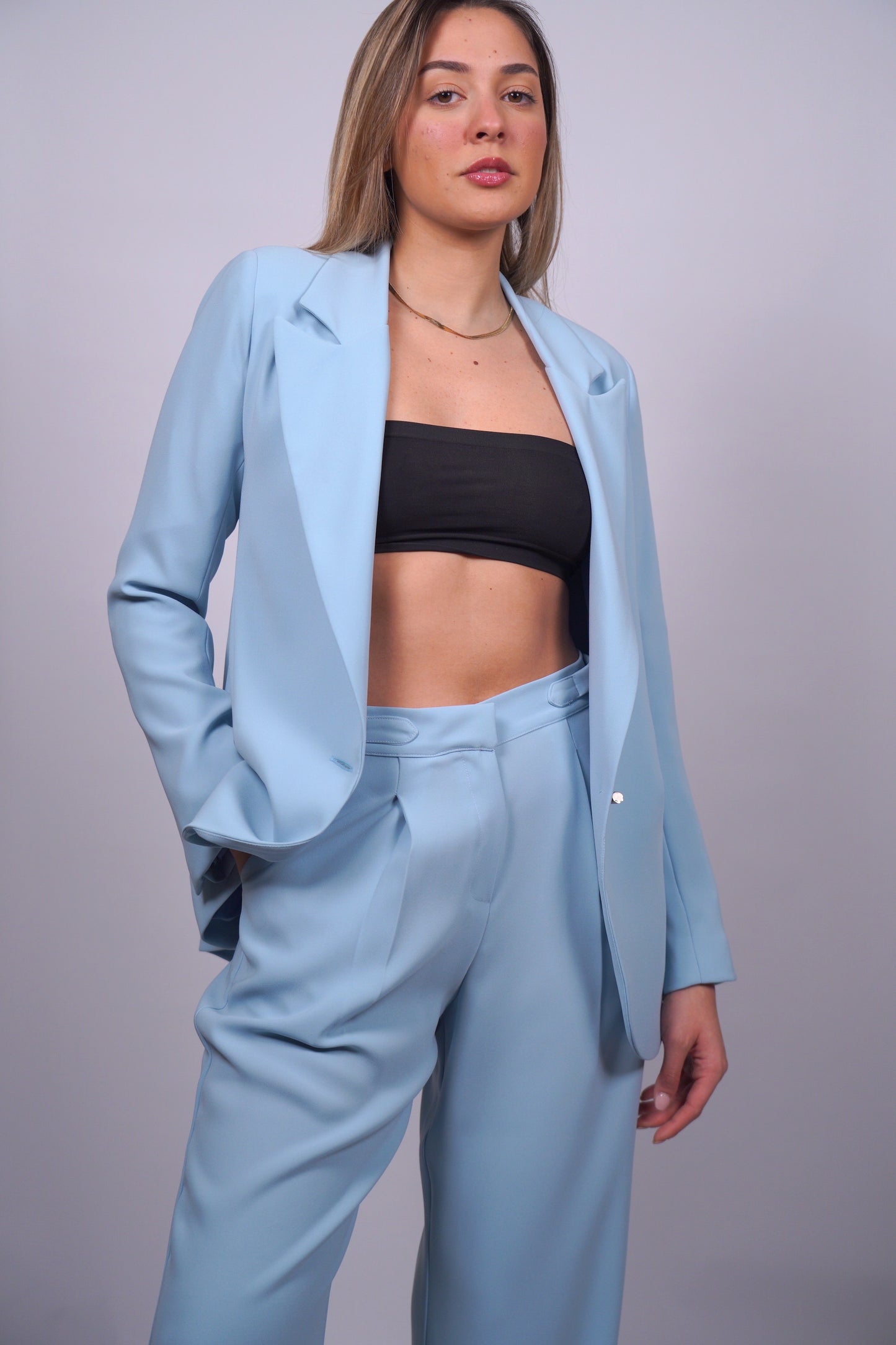 The Wave Blazer in Blue