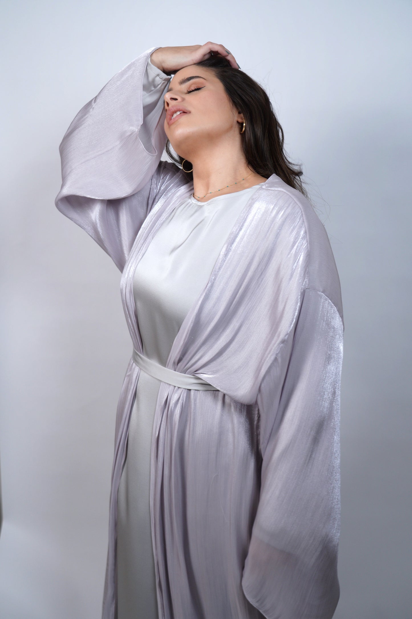 The Abaya Set in Lilac