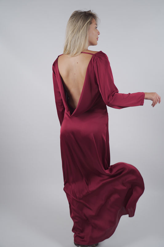 The Dream Dress in Wine